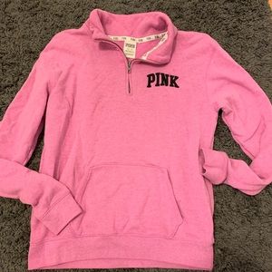 PINK quarter zip jacket